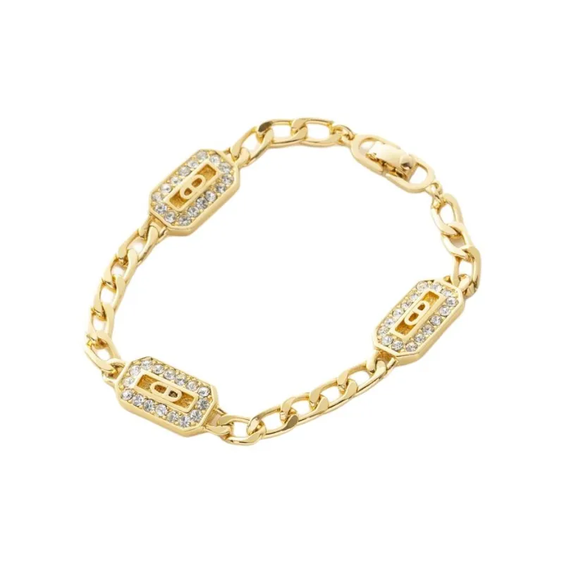 DIOR 2000s Logo-charm Bracelet-0