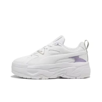 PUMA Blaster Anti Slip Wear Resistant Low Top Casual Shoes Women's White