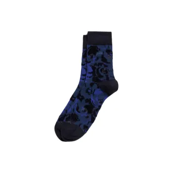 LACOSTE Mid Calf Socks Men's 1 Pack Marine Blue