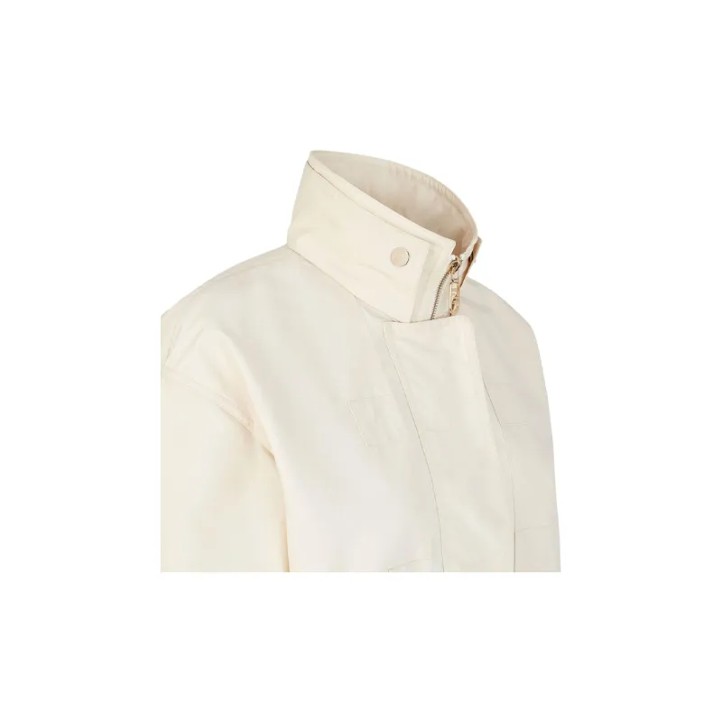 FENDI Stand up Collar Cropped Jacket-3