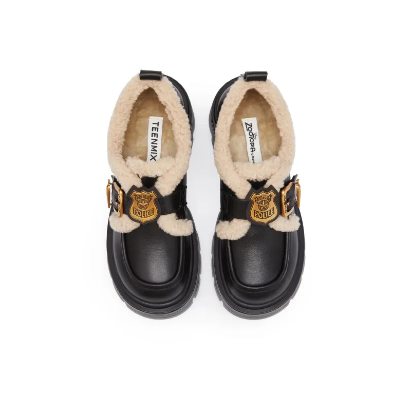 FENGKUANGDONGWUCHENG x Teenmix Zootopia Comic Leg Mary Jane Loafers 7cm Women's-17