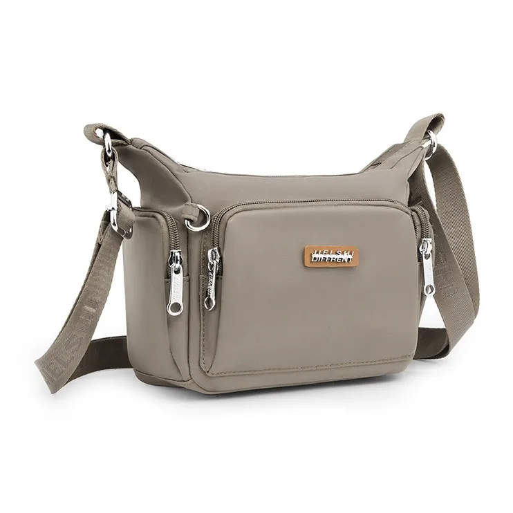 Gerlanx Nylon Fabric Crossbody Bag Unisex Multicolor-9