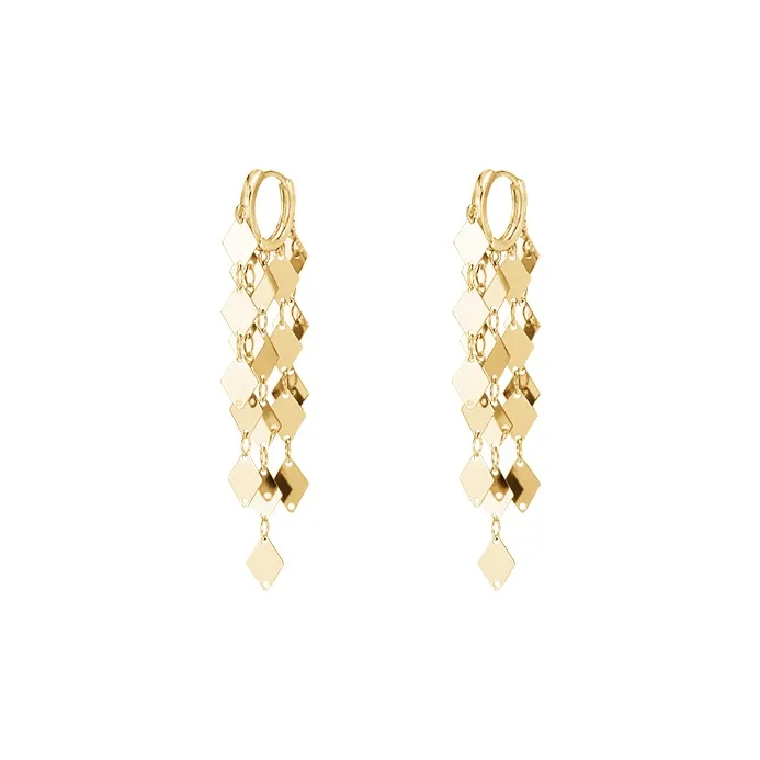 Peach Tea Copper Earrings Women's-0