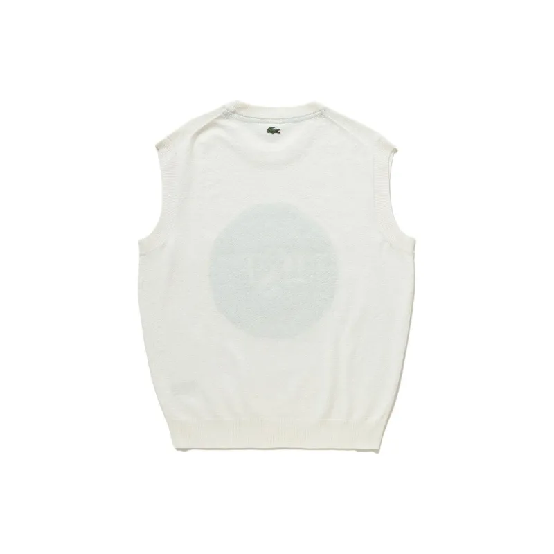 LACOSTE Tank Tops Men White-1