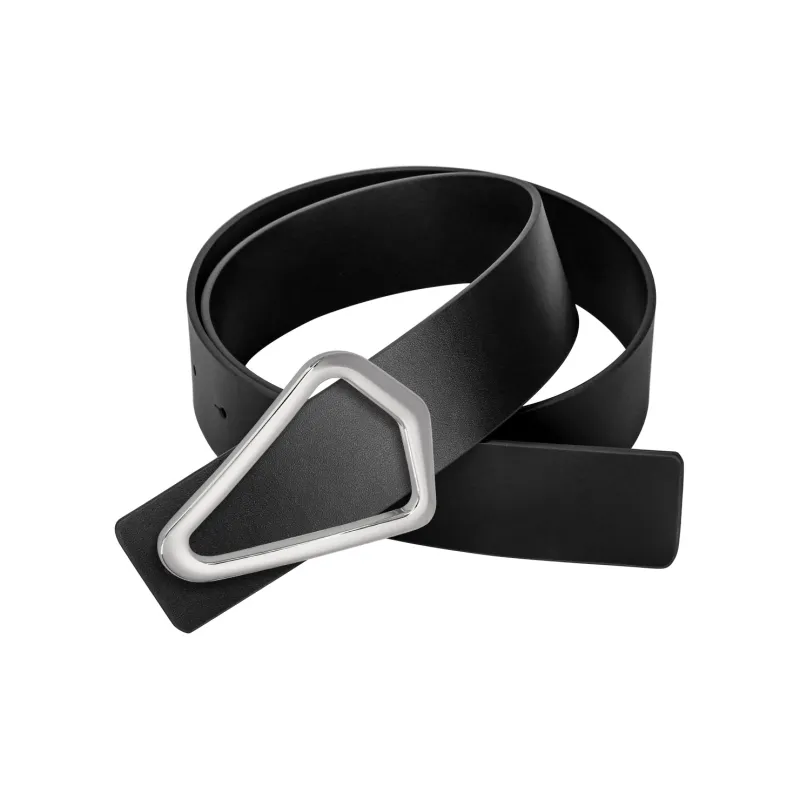 CATELLES Top Grain Cow Leather Leather Belts Women's Black/Coffee/Camel 3.8cm-2