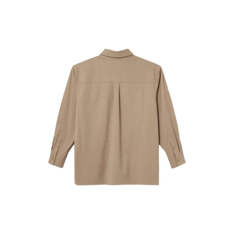 LACOSTE Shirts Women's Beige-1