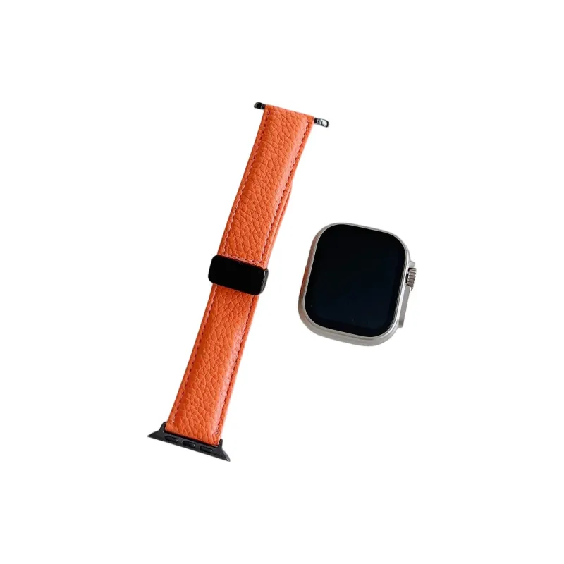 QIZHENG Watch Band Apple Compatibility Leather-12