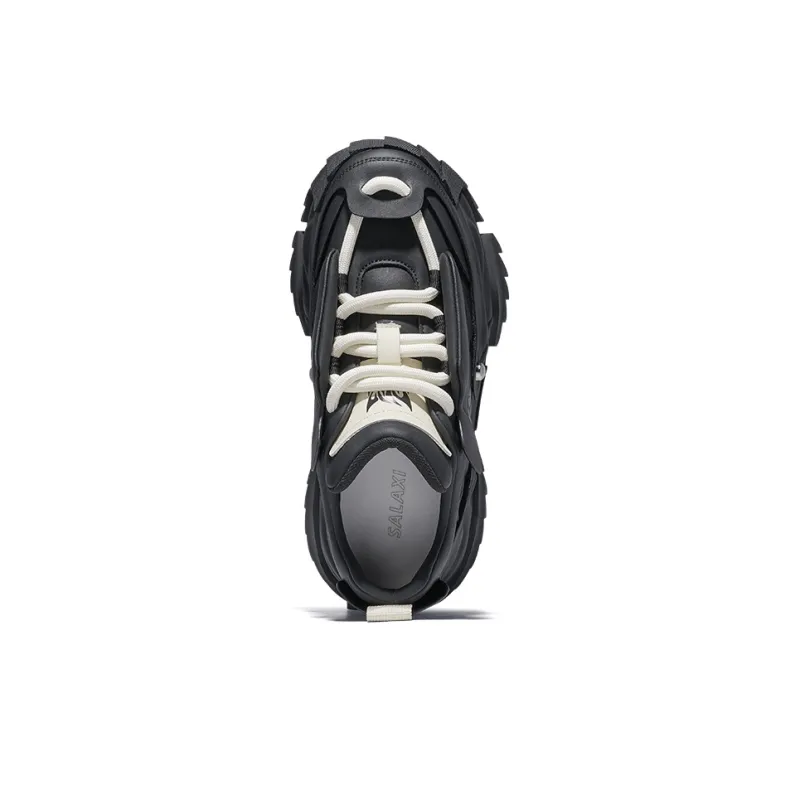 SALAXI Cushioning Height Increase Low Top Chunky Sneakers Unisex-9