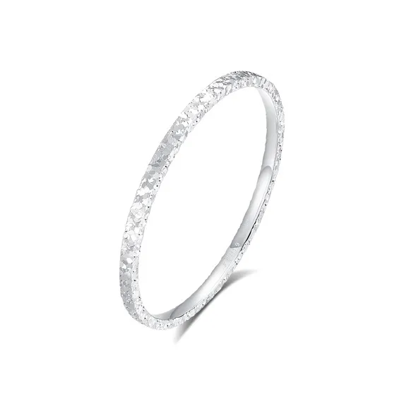 RURA S999 Fine Silver Bangles Women's Silver-0