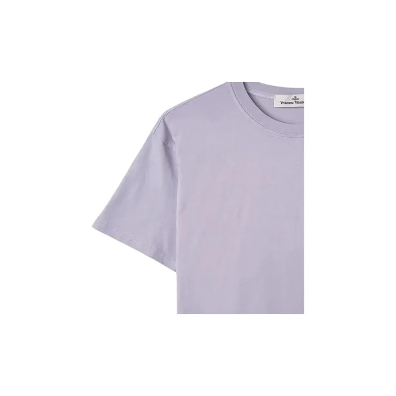 Vivienne Westwood FW22 Drop Shoulder Sleeve T Shirt Women's Lavender-2