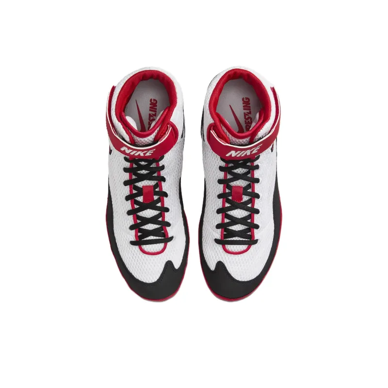 Nike Inflict White Black University Red-3