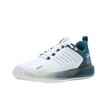 KSWISS Abrasion Resistant Low Top Tennis Shoes Men's White