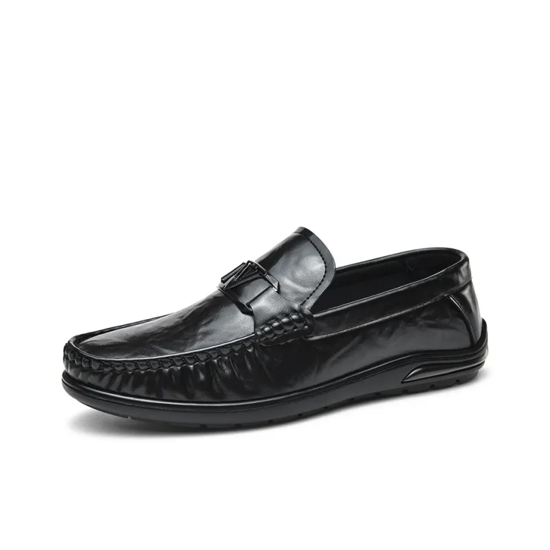 G5 Men's Casual Shoes Men Low Top Black/Brown-0
