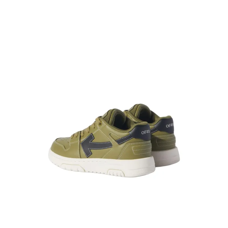 OFF-WHITE Out Of Office Low-Top Kids Lifestyle Shoes Green Kids'-2