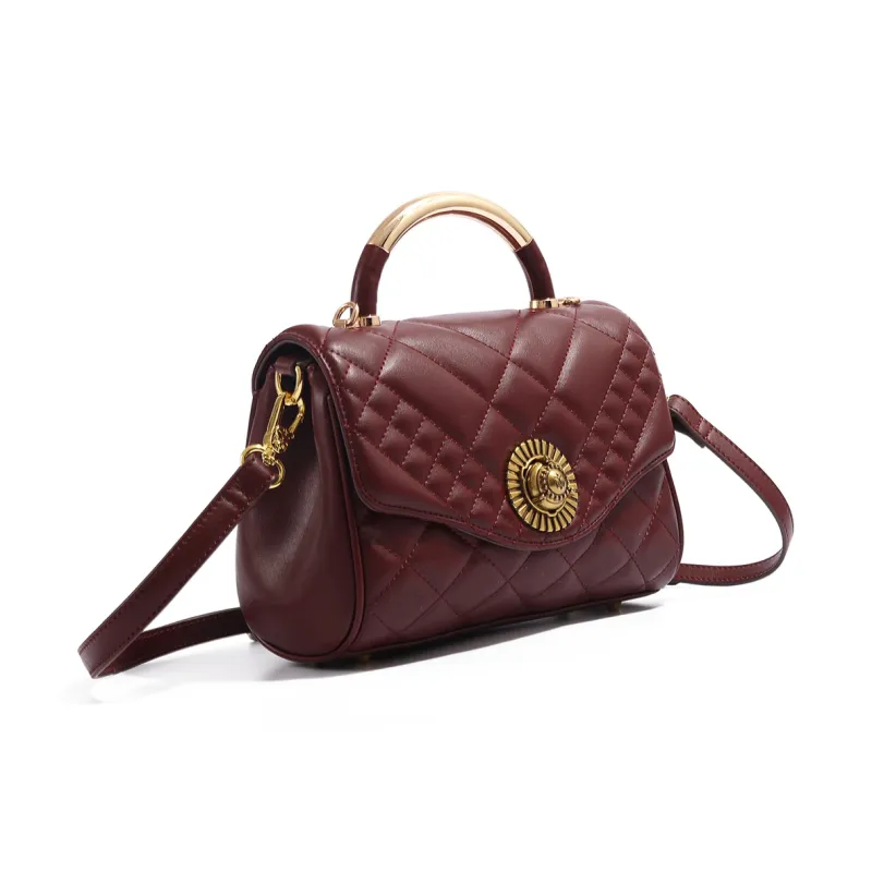 MISS GAIL Synthetic Leather Handbag Shoulder Bag Crossbody Bag Regular Women's Red-10