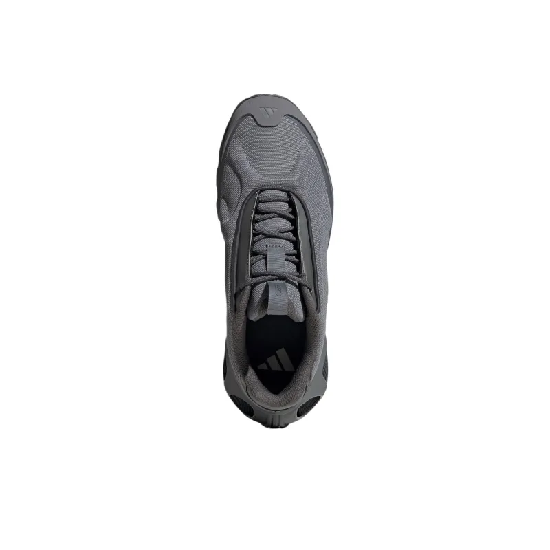 Adidas Edge Runner Anti Slip Wear Resistant Low Top Casual Running Shoes Unisex Dark Gray-3