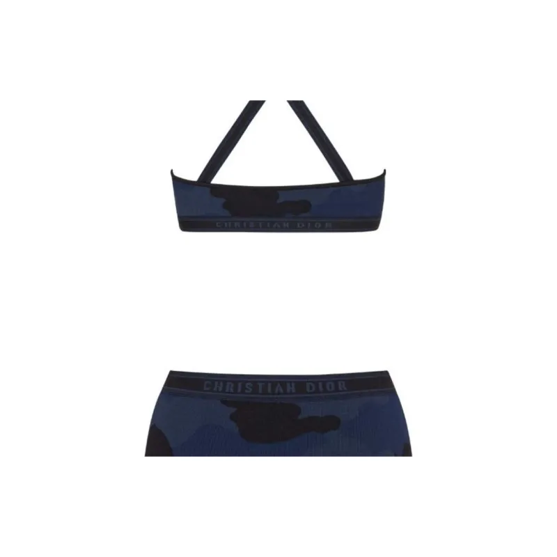 DIOR Underwear Set Women's Dark Blue-4