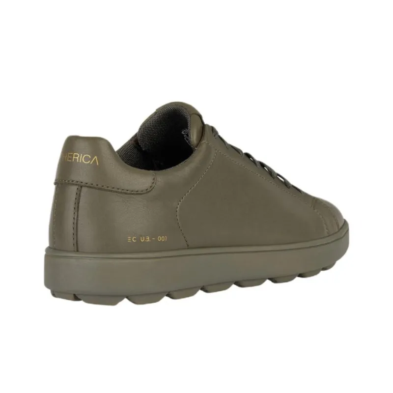 GEOX Spherica Ecub-1 Anti-Slip Wear-Resistant Low-Top Casual Shoes Men's Army Green-3