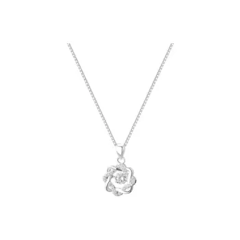 J&KINGLAY S925 Silver Necklaces Women's