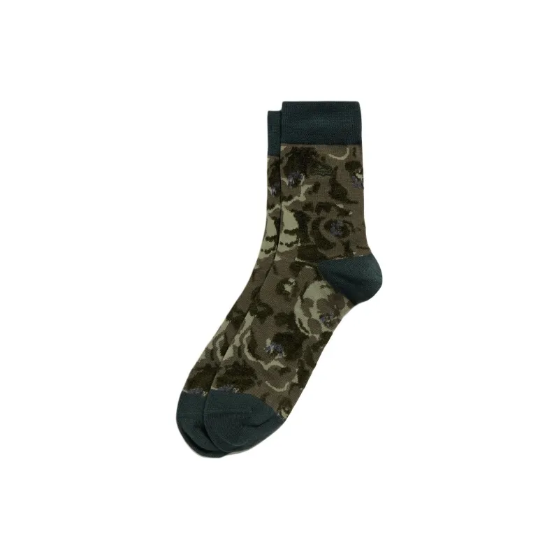LACOSTE Mid Calf Socks Men's 1 Pack Green-0