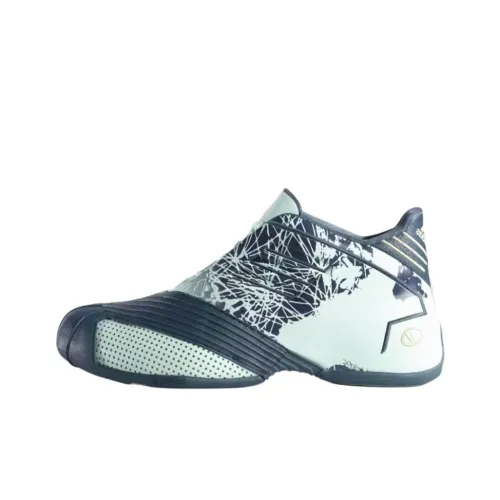 Adidas T Mac 1 Anti Slip Wear Resistant Mid Top Basketball Shoes Men's Graphite Green