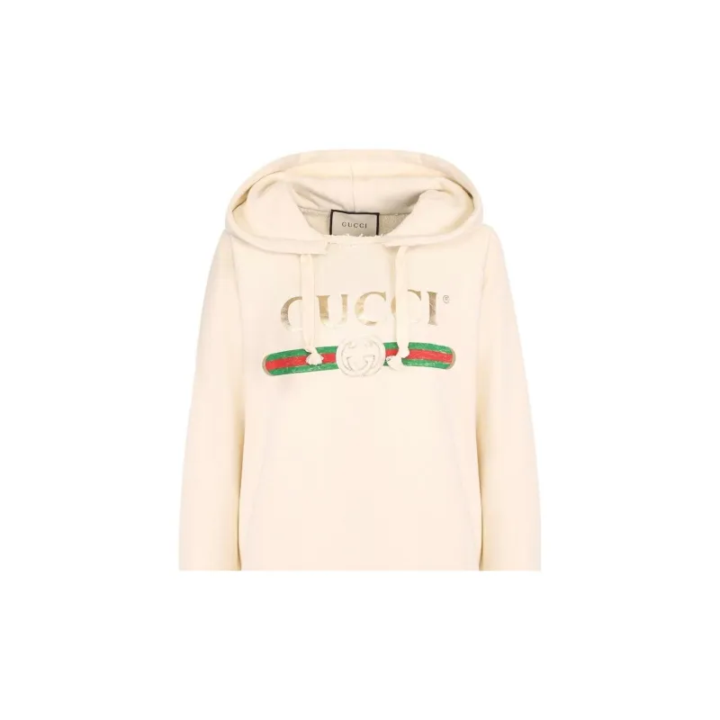 GUCCI SS23 Sweatshirt Women's Beige-3