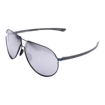 PORSCHE DESIGN Biosteel Aviator Sunglasses Men's Dark Blue