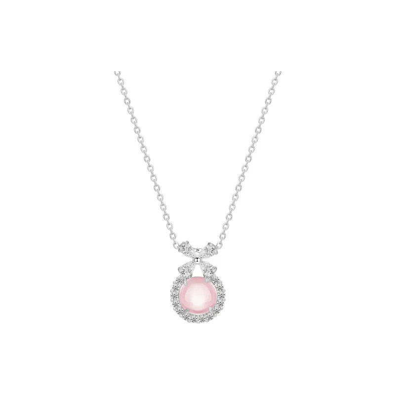 CLARKIA FLOWER Chalcedony Necklaces Women's-8