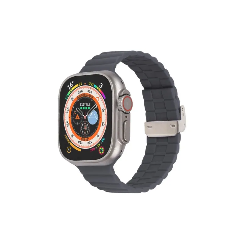 QIZHENG Watch Band Apple Compatibility Silicone Material-3
