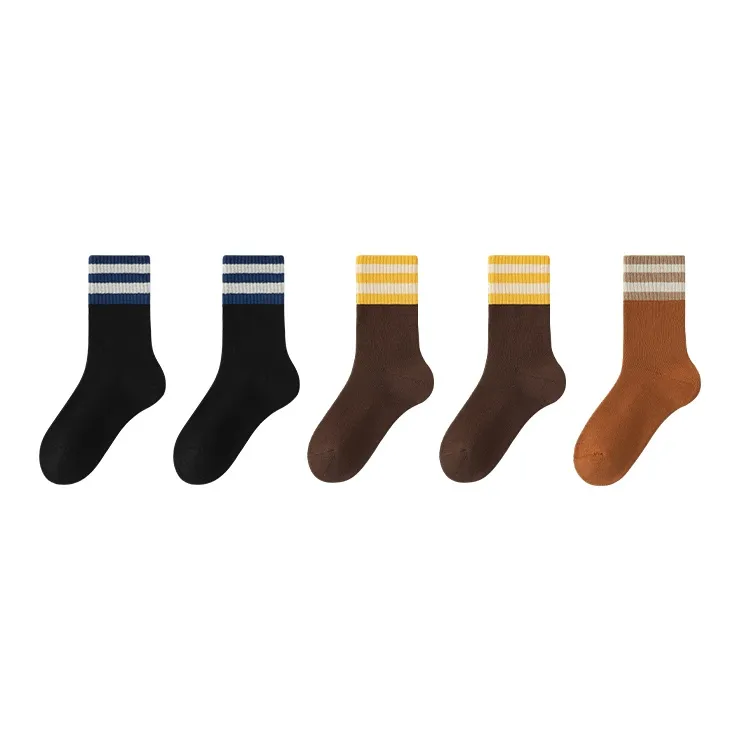 Caramella Mid Calf Socks Women's Combo Set-3