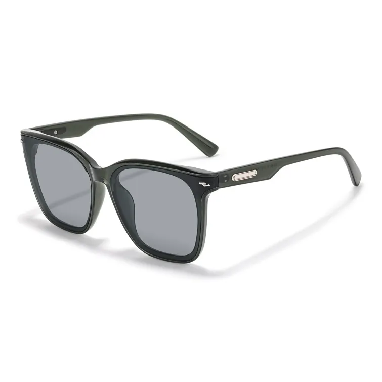 Sagawa TR/Memory Plastic Square Sunglasses Unisex-6
