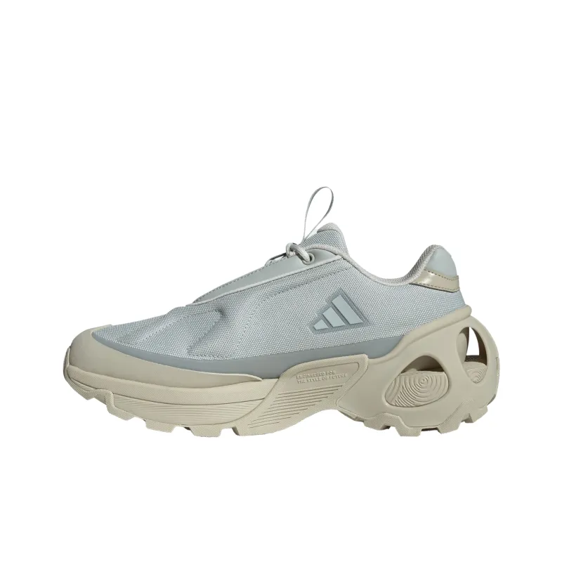 Adidas Wonder Runner Cushioned Slip Resistant Low Top Running Shoes Unisex Gray-1
