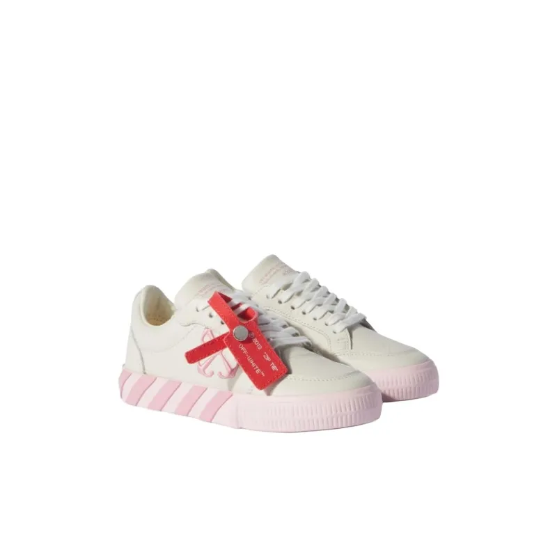OFF WHITE Low Top Kids' Skateboarding Shoes Pink Kids'-2