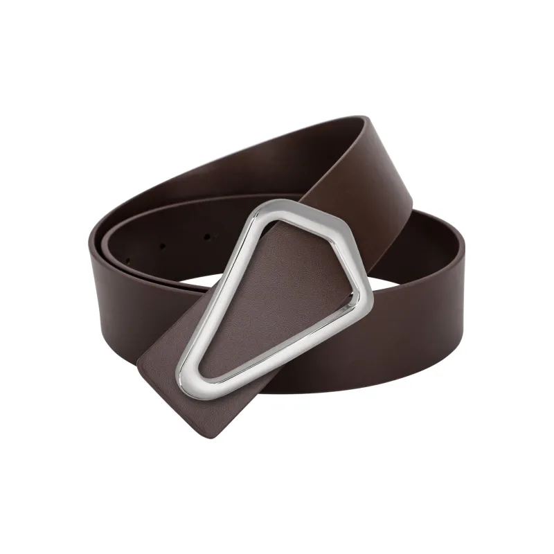 CATELLES Top Grain Cow Leather Leather Belts Women's Black/Coffee/Camel 3.8cm-8