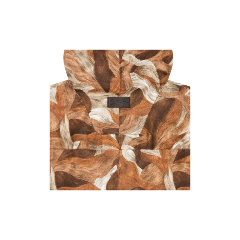 GIVENCHY Parka Coat Men's Beige Brown-3