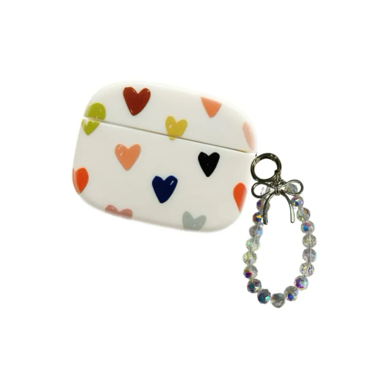 Koman Apple Compatible With AirPods 1/2/3/Pro 1/2 Generations TPU Plant Heart Headphone Cases-4