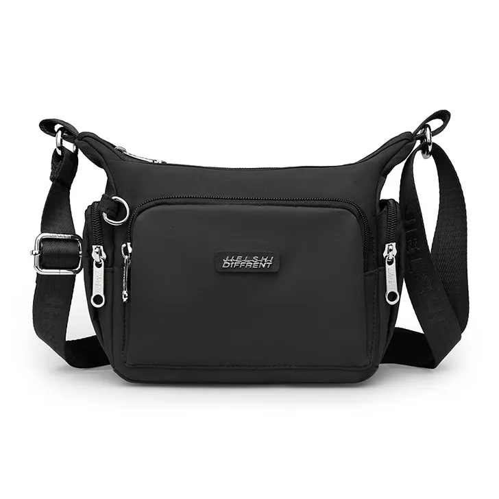 Gerlanx Nylon Fabric Crossbody Bag Unisex Multicolor-15