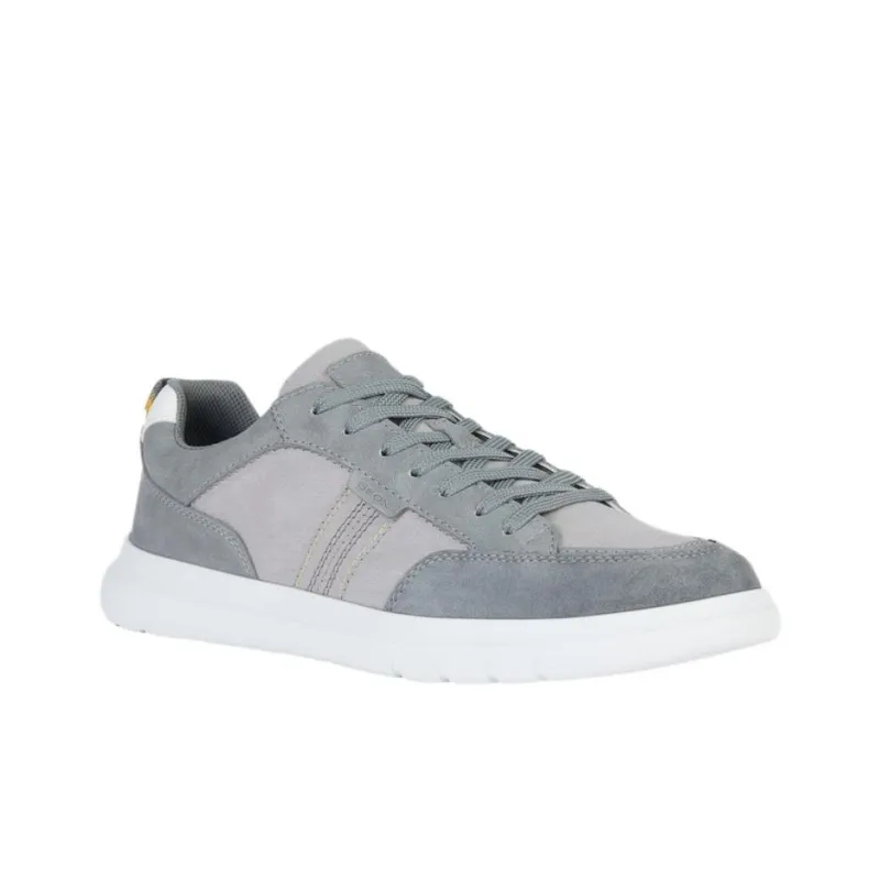 GEOX Merediano Anti-Slip Wear-Resistant Low-Top Casual Shoes Men's Gray-1