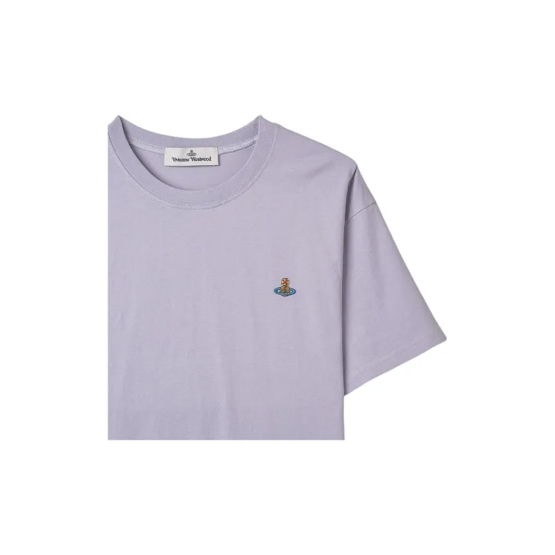 Vivienne Westwood FW22 Drop Shoulder Sleeve T Shirt Women's Lavender-3