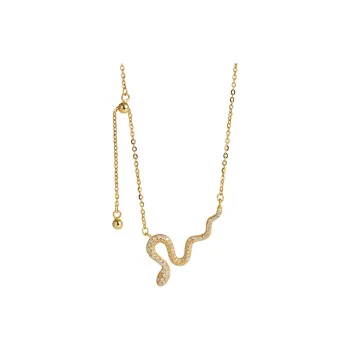 J&KINGLAY S925 Silver Necklaces Women's