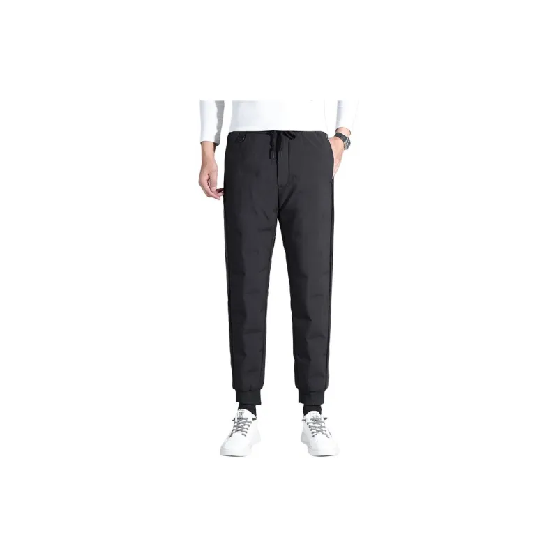 YAYA GOOSE Series Down & Insulated Pants Unisex Black-3