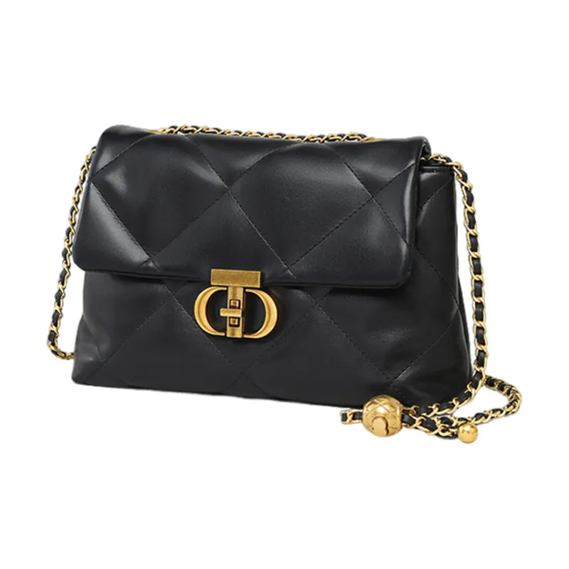 COMELY Synthetic Leather Shoulder Bag Regular Women's Black-3