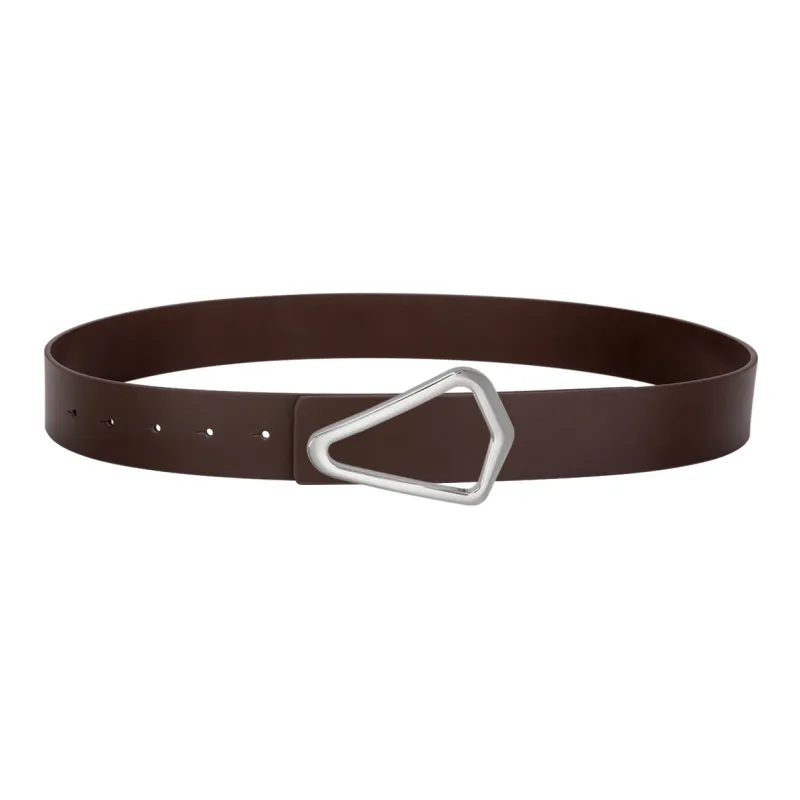 CATELLES Top Grain Cow Leather Leather Belts Women's Black/Coffee/Camel 3.8cm-9