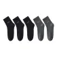 5 Pack (Black 3+Dark Gray 2) with Shopping Bag Included