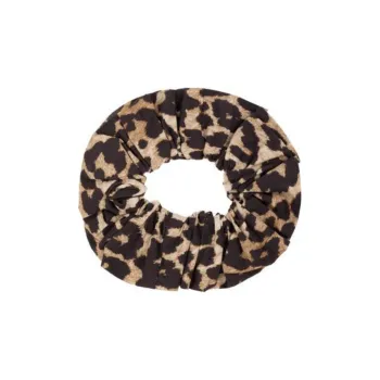 GANNI Animal Print Scrunchie