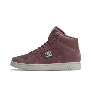 DC Shoes MANTECA 4 Anti Slip Wear Resistant High Top Skateboard Shoes Women's Purple