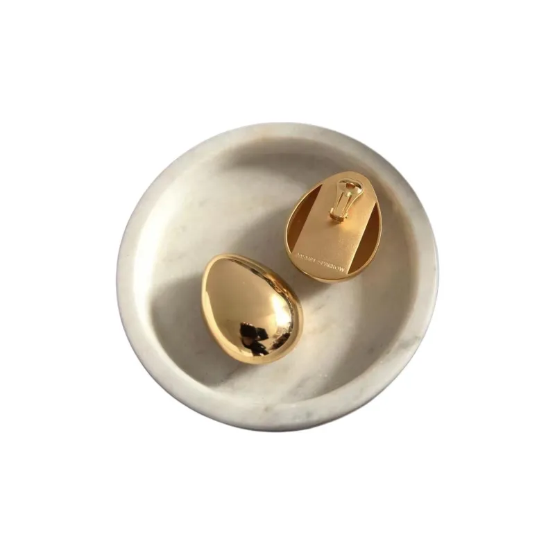 JASMIN SPARROW 18K Gold Earrings Unisex-2