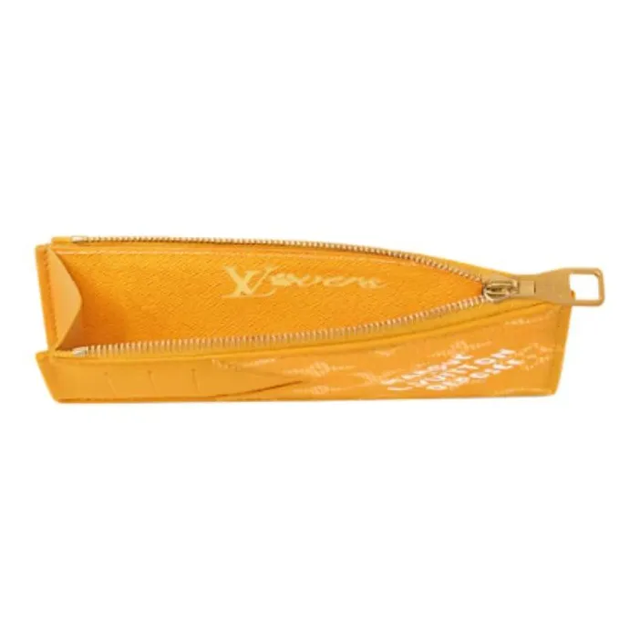 LOUIS VUITTON Coin Card Holder Yellow-3