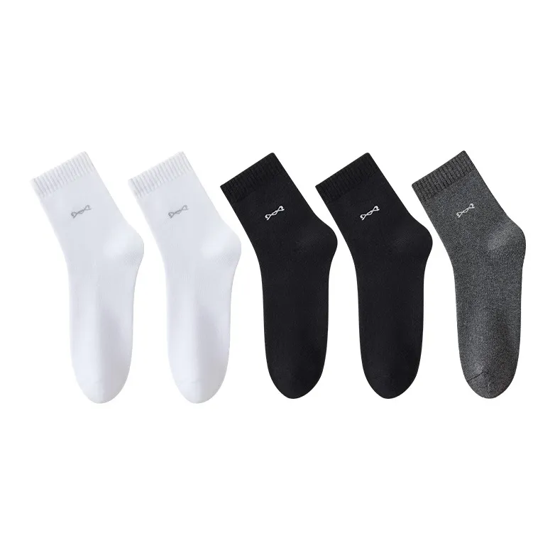 MIIOW Knee High Socks Men's 5 Pack-4