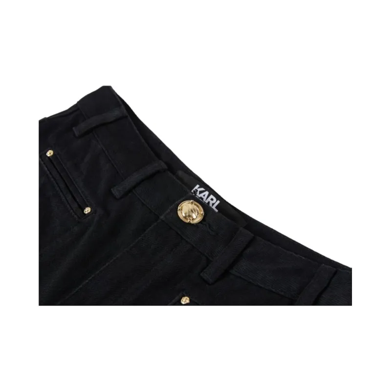 KARL LAGERFELD SS23 Jeans Women's Black-7